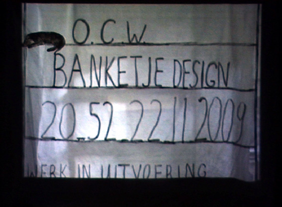 Banketje Design, werk in uitvoering